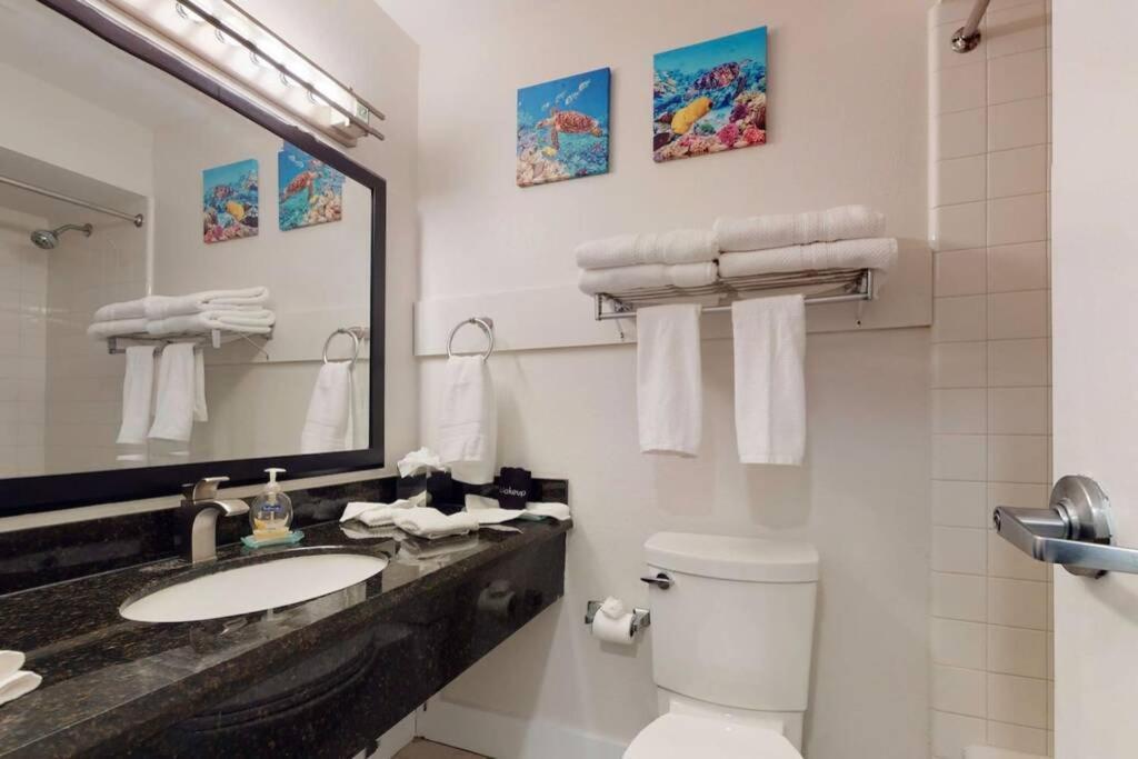 Sea Breeze, Studio 510, Beach Steps Away!+Pool+Wifi Ruskin Eksteriør bilde